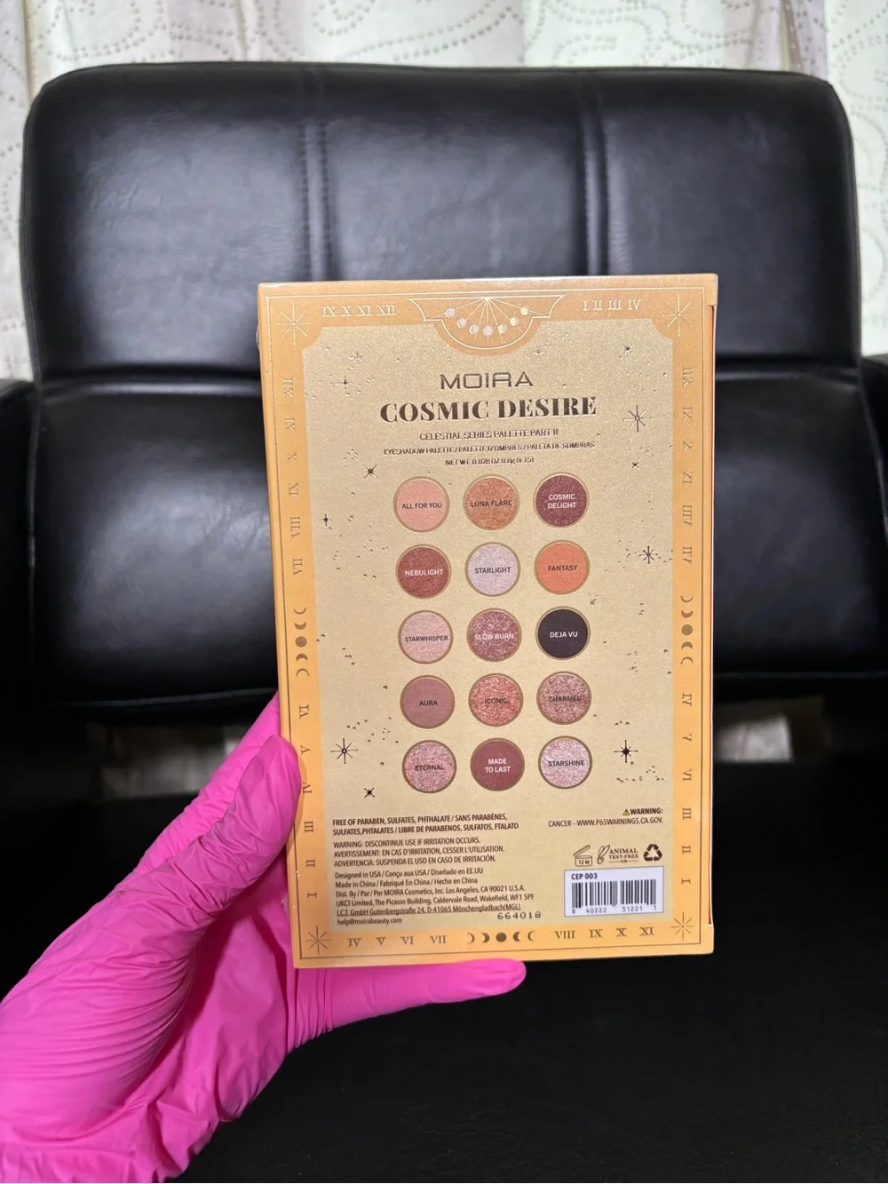 Moira Cosmic Desire Eyeshadow Palette